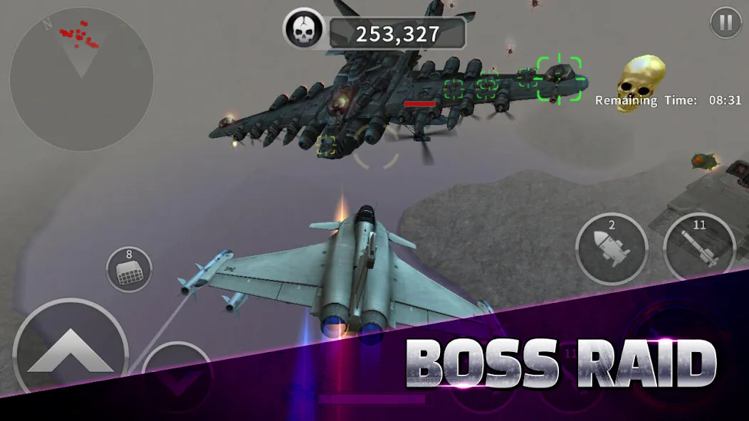 GUNSHIP BATTLE: Helicopter 3D бесплатно на Андроид — мод: Безлимитные деньги и топливо — скриншот 4
