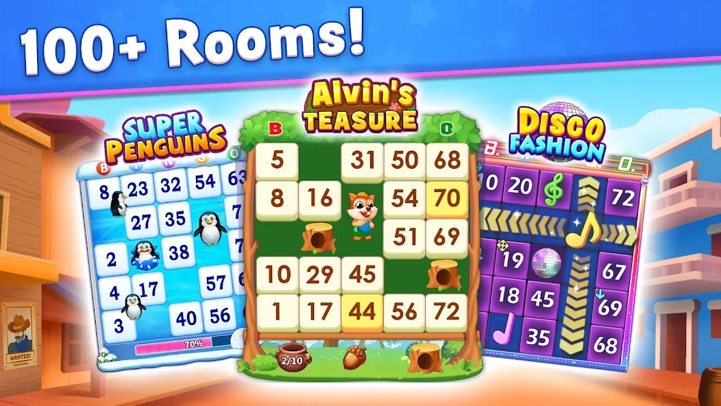 Bingo: Play Lucky Bingo Games MOD APK скачать на Андроид — Безлимитные билеты и бонусы — скриншот 2 Bingo: Play Lucky Bingo Games MOD APK скачать на Андроид — Безлимитные билеты и бонусы — скриншот 2
