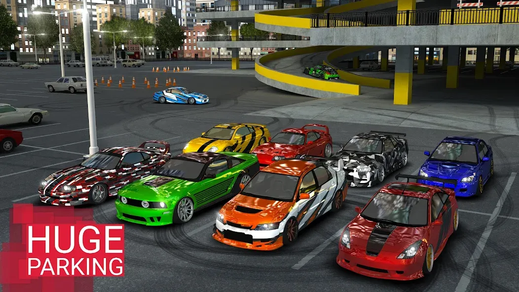 Street Racing — последняя версия с модом (Безлимитные деньги и все машины) — скриншот 1