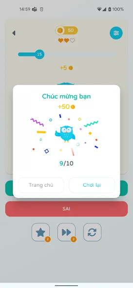 Скачать Chọn Đúng Sai мод — Mở khóa tất cả câu hỏi — скриншот 3 Скачать Chọn Đúng Sai мод — Mở khóa tất cả câu hỏi — скриншот 3