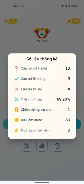 Скачать Chọn Đúng Sai мод — Mở khóa tất cả câu hỏi — скриншот 5 Скачать Chọn Đúng Sai мод — Mở khóa tất cả câu hỏi — скриншот 5