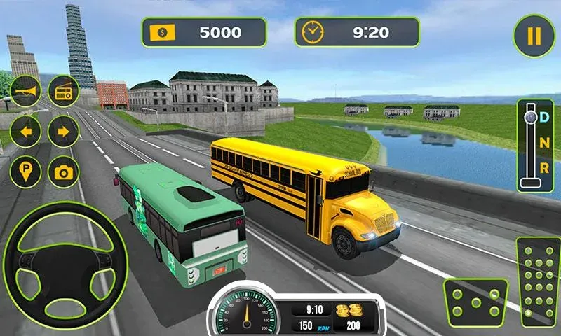 School Bus Driving Game взлом APK — Безлимитные деньги и топливо — скриншот 2 School Bus Driving Game взлом APK — Безлимитные деньги и топливо — скриншот 2