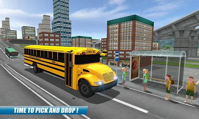 School Bus Driving Game взлом APK — Безлимитные деньги и топливо — скриншот 5 School Bus Driving Game взлом APK — Безлимитные деньги и топливо — скриншот 5
