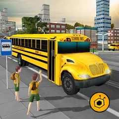School Bus Driving Game взлом APK — Безлимитные деньги и топливо