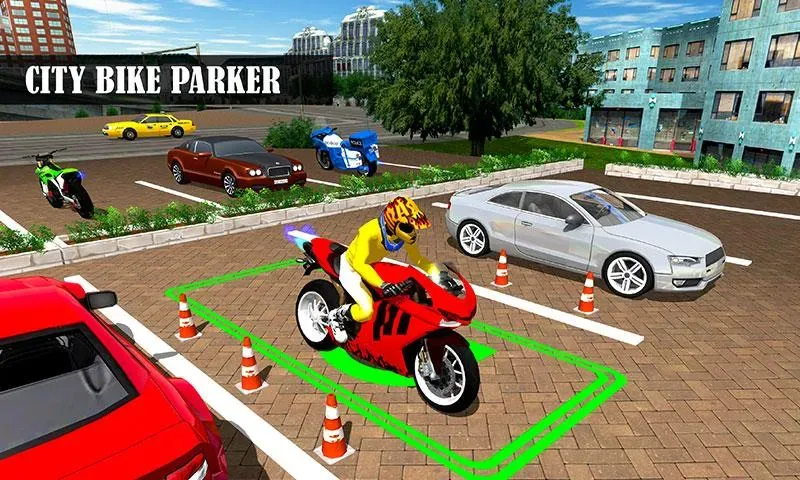 Bike Parking Moto Driving Game MOD APK: Безлимитные деньги и все мотоциклы — скриншот 1 Bike Parking Moto Driving Game MOD APK: Безлимитные деньги и все мотоциклы — скриншот 1