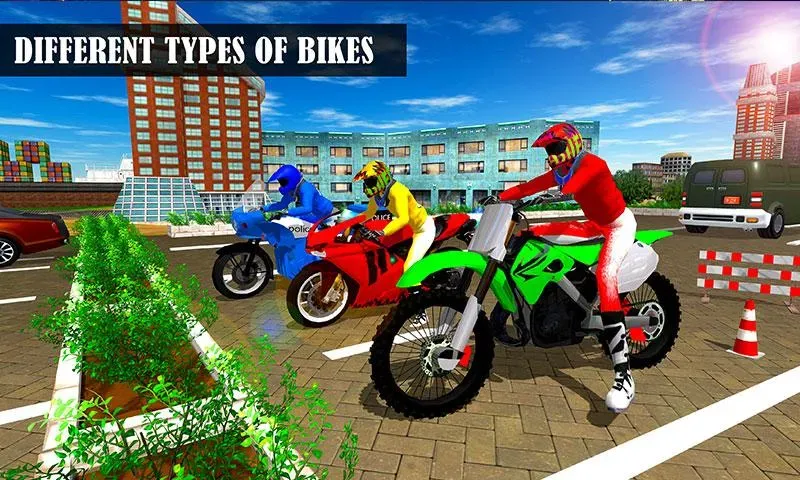 Bike Parking Moto Driving Game MOD APK: Безлимитные деньги и все мотоциклы — скриншот 2 Bike Parking Moto Driving Game MOD APK: Безлимитные деньги и все мотоциклы — скриншот 2
