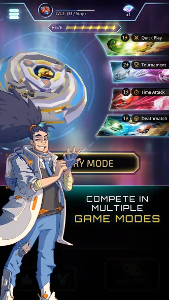 Blade Bouncer 2: Revolution взлом APK — Безлимитные деньги и энергия — скриншот 1