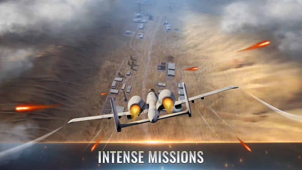 Fighter Pilot: HeavyFire взлом APK — Безлимитные деньги и топливо — скриншот 2 Fighter Pilot: HeavyFire взлом APK — Безлимитные деньги и топливо — скриншот 2