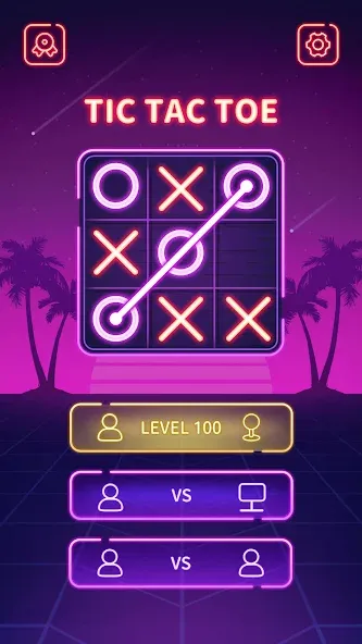 Tic Tac Toe - Offline XOXO взлом APK — Без рекламы и всё открыто — скриншот 3 Tic Tac Toe - Offline XOXO взлом APK — Без рекламы и всё открыто — скриншот 3