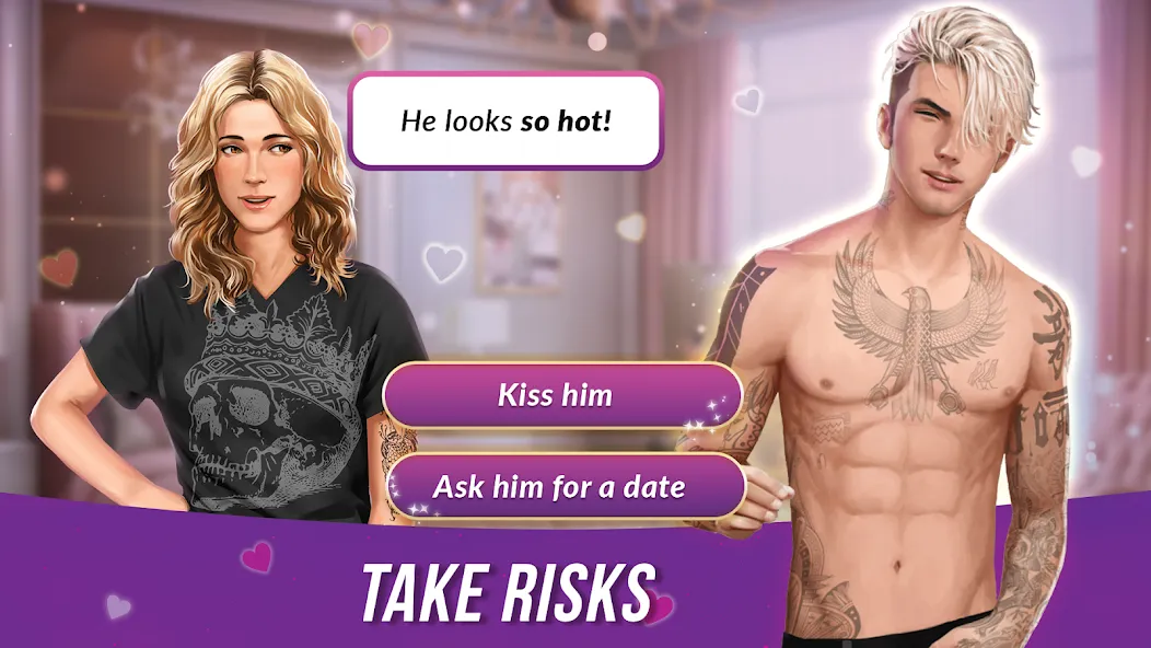 Perfume of Love, choice story взлом APK — Открыты все варианты выбора — скриншот 2 Perfume of Love, choice story взлом APK — Открыты все варианты выбора — скриншот 2