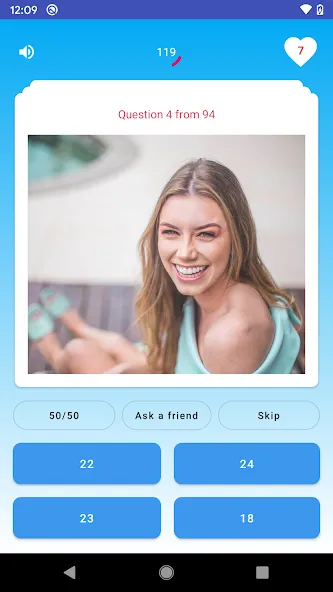 Скачать Quiz - Guess her age challenge — Открыты все возрастные испытания — скриншот 1 Скачать Quiz - Guess her age challenge — Открыты все возрастные испытания — скриншот 1