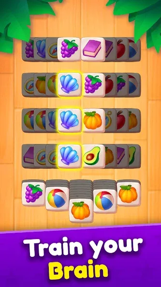 Tile Match — скачать мод: Безлимитные подсказки и отмены ходов — скриншот 3