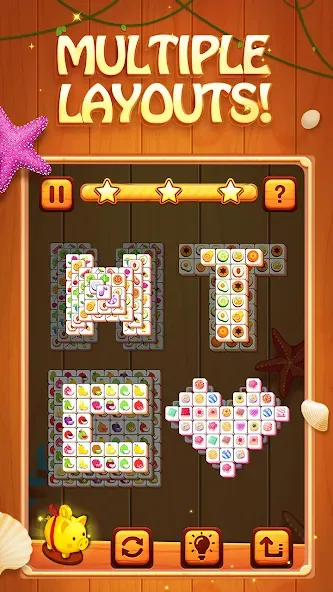 Tile Master® - Triple Match бесплатно на Андроид — мод: Безлимитные подсказки и отмены ходов — скриншот 2 Tile Master® - Triple Match бесплатно на Андроид — мод: Безлимитные подсказки и отмены ходов — скриншот 2