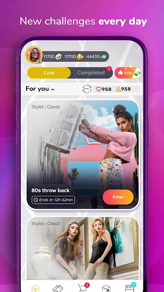 FashionVerse: Fashion Makeover взломанный APK — Безлимитные деньги и все наряды открыты — скриншот 5
