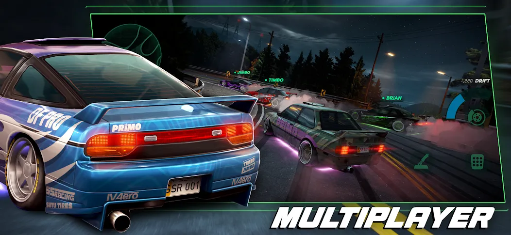 Мод Static Shift Racing — Безлимитные деньги и все машины открыты, скачать APK — скриншот 3 Мод Static Shift Racing — Безлимитные деньги и все машины открыты, скачать APK — скриншот 3