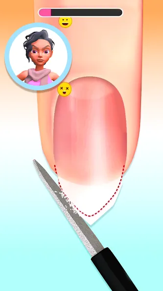 Nail Salon 3D — Безлимитные деньги и все скины, скачать мод APK — скриншот 3
