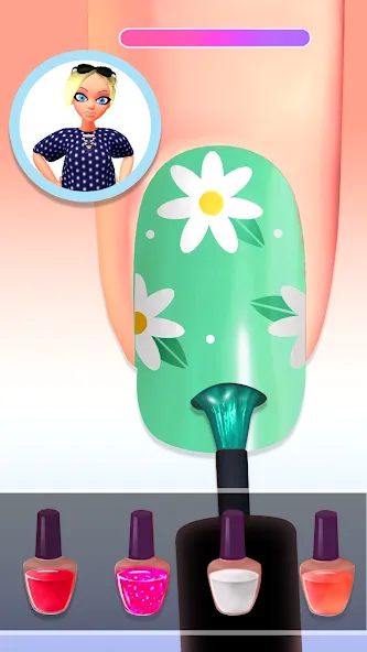 Nail Salon 3D — Безлимитные деньги и все скины, скачать мод APK — скриншот 4