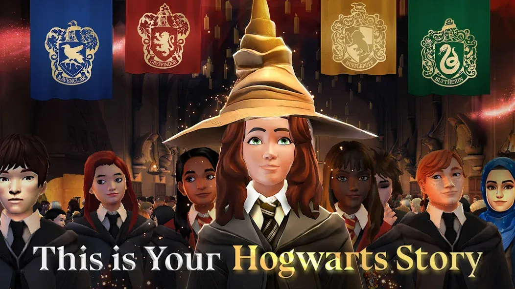 Скачать Harry Potter: Hogwarts Mystery Mod APK — Безлимитная энергия и монеты — скриншот 1