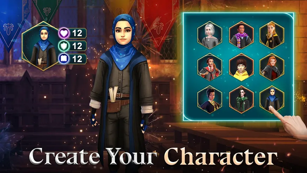Скачать Harry Potter: Hogwarts Mystery Mod APK — Безлимитная энергия и монеты — скриншот 2