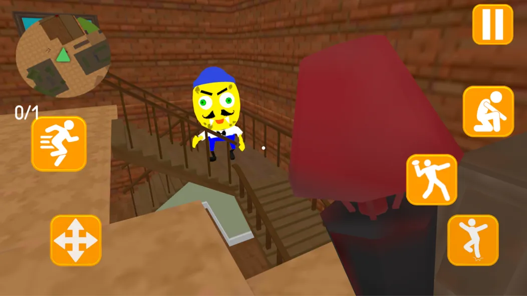 Скачать Neighbor Sponge. Scary Secret Mod APK — Страшные секреты и все уровни — скриншот 3 Скачать Neighbor Sponge. Scary Secret Mod APK — Страшные секреты и все уровни — скриншот 3