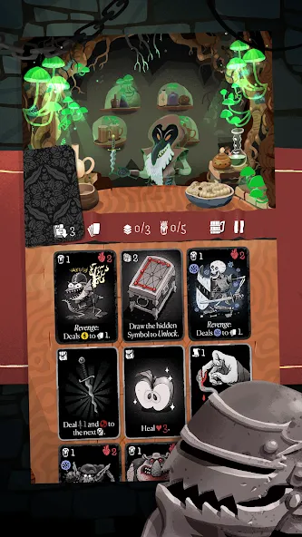 Card Crawl Adventure MOD APK скачать на Андроид — Безлимитные карты и ресурсы — скриншот 3 Card Crawl Adventure MOD APK скачать на Андроид — Безлимитные карты и ресурсы — скриншот 3