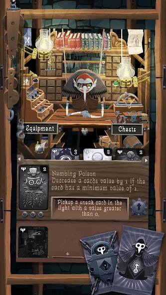 Card Thief взломанный APK — Бесконечные деньги и все карты открыты — скриншот 5