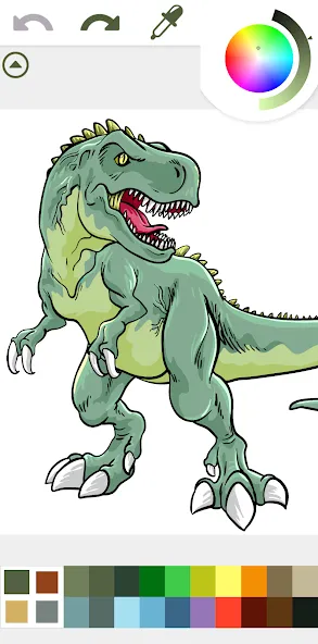 Dinosaurs Coloring Book Dino взломанный APK — Все раскраски разблокированы — скриншот 1 Dinosaurs Coloring Book Dino взломанный APK — Все раскраски разблокированы — скриншот 1