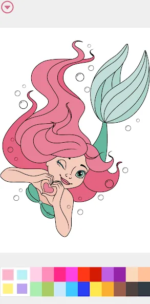 Скачать Princess Coloring Book Game бесплатно — Все раскраски открыты бесплатно — скриншот 2 Скачать Princess Coloring Book Game бесплатно — Все раскраски открыты бесплатно — скриншот 2