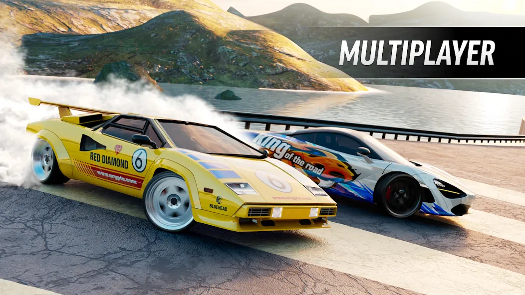 Drift Max Pro Car Racing Game мод на Андроид: Безлимитные деньги и все машины открыты — скриншот 3