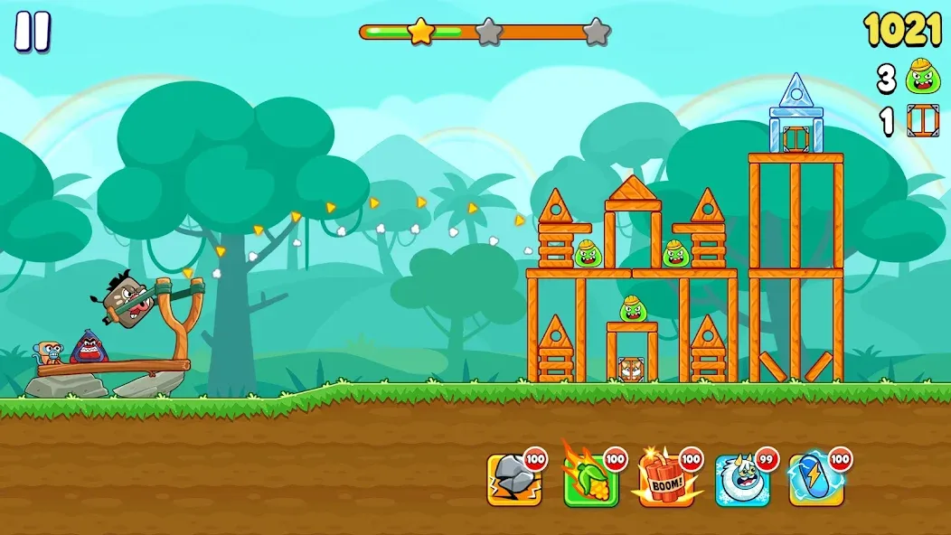 Jungle Squad: Rescue Animals — последняя версия с модом (Безлимитные монеты и открытые уровни) — скриншот 5 Jungle Squad: Rescue Animals — последняя версия с модом (Безлимитные монеты и открытые уровни) — скриншот 5