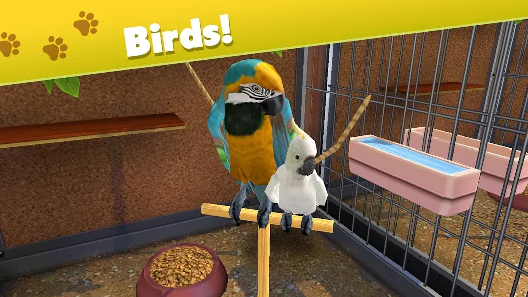 Pet World - My Animal Shelter MOD APK скачать на Андроид — Безлимитные деньги и ресурсы — скриншот 2 Pet World - My Animal Shelter MOD APK скачать на Андроид — Безлимитные деньги и ресурсы — скриншот 2