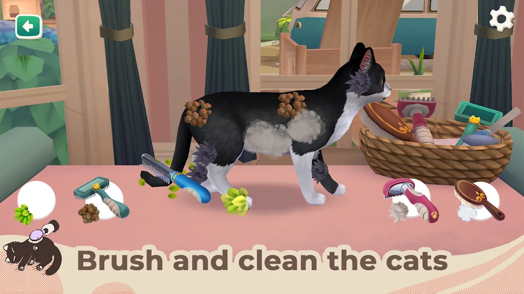 Cat Rescue Story: Pet Shelter на телефон — скачать мод: Безлимитные монеты и все питомцы — скриншот 3