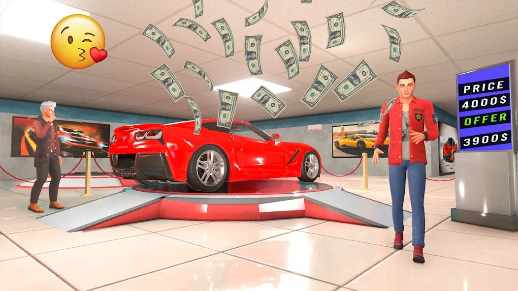 Скачать мод Car Dealer Tycoon Auto Shop 3D — Безлимитные деньги и все машины открыты — скриншот 4 Скачать мод Car Dealer Tycoon Auto Shop 3D — Безлимитные деньги и все машины открыты — скриншот 4
