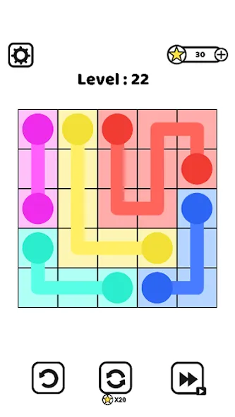 Pipe Line Puzzle на телефон — скачать мод: Без рекламы и все уровни открыты — скриншот 4 Pipe Line Puzzle на телефон — скачать мод: Без рекламы и все уровни открыты — скриншот 4