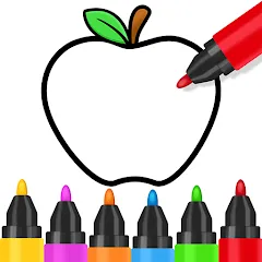 Toddler Coloring Book For Kids взлом на Андроид — Все раскраски разблокированы