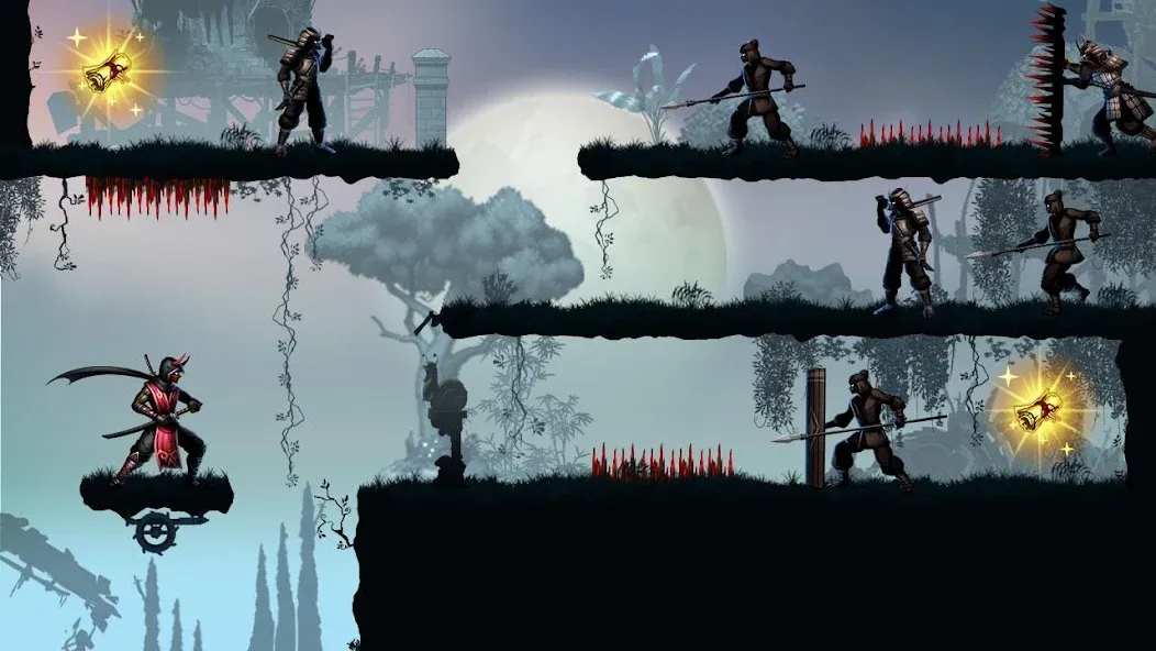 Ninja warrior: legend of adven — скачать мод: Безлимитные деньги и энергия — скриншот 3