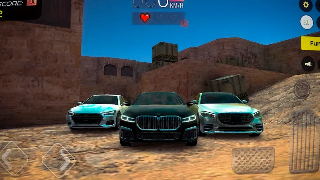 Racing in Car - Multiplayer (Мод: Безлимитные деньги и все машины открыты) — скачать на Андроид — скриншот 4 Racing in Car - Multiplayer (Мод: Безлимитные деньги и все машины открыты) — скачать на Андроид — скриншот 4