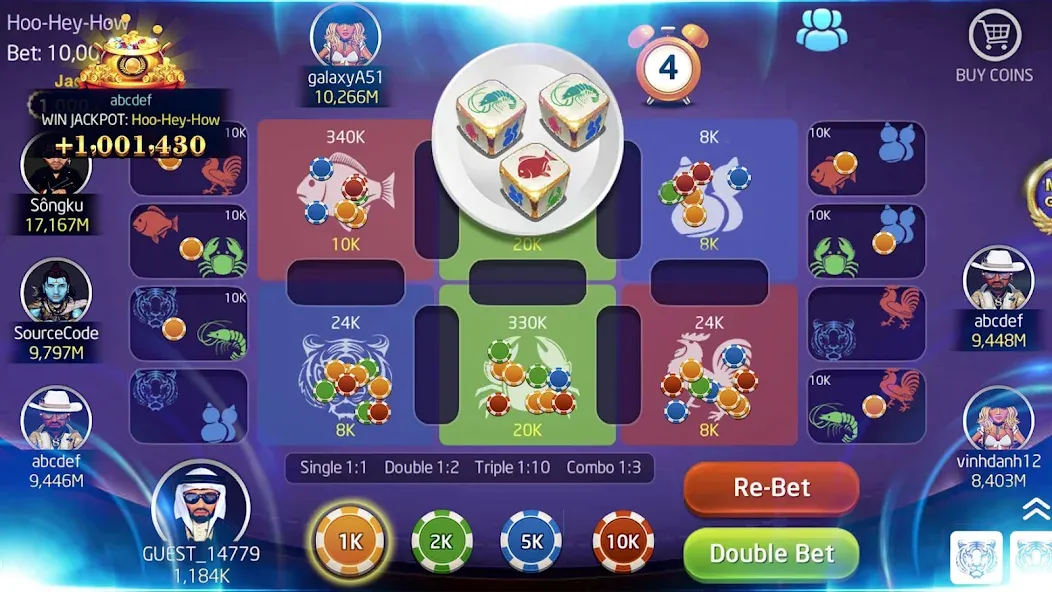 Win88 - Shan Koe Mee MOD APK: Без рекламы и много монет — скриншот 4 Win88 - Shan Koe Mee MOD APK: Без рекламы и много монет — скриншот 4