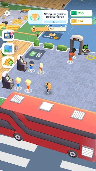 Stadium Master: Idle Game бесплатно на Андроид — мод: Безлимитные деньги и улучшения — скриншот 5