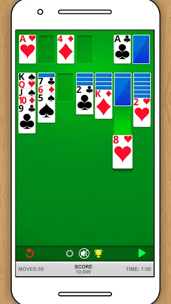 SOLITAIRE CLASSIC CARD GAME — скачать мод: Без рекламы и без ограничений — скриншот 2 SOLITAIRE CLASSIC CARD GAME — скачать мод: Без рекламы и без ограничений — скриншот 2
