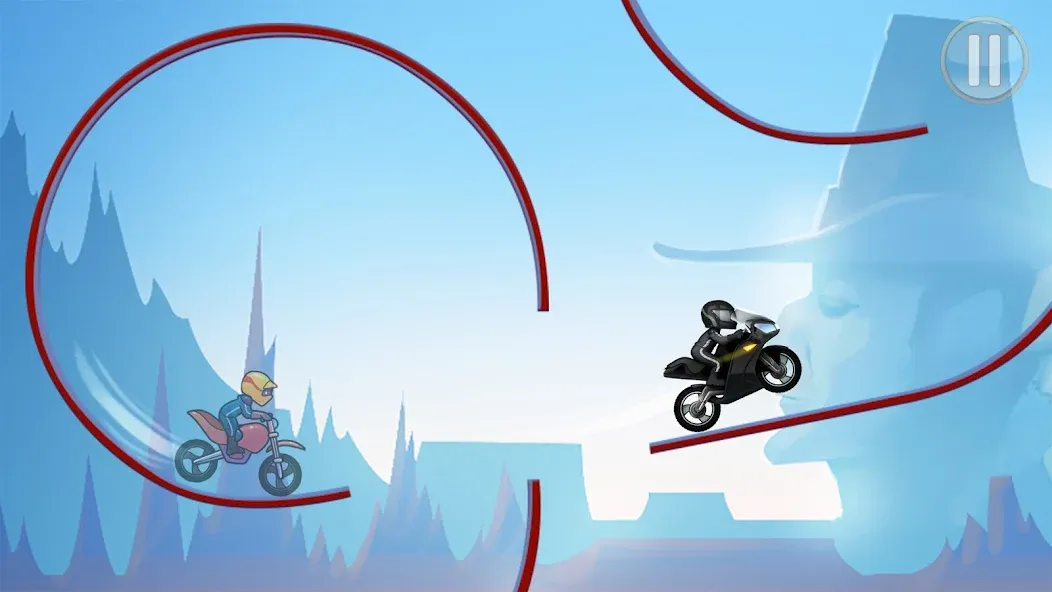 Bike Race：Motorcycle Games бесплатно на Андроид — мод: Безлимитные деньги и все байки — скриншот 1