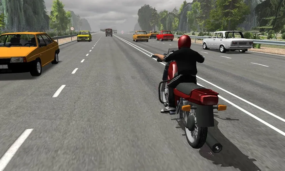 Скачать Russian Moto Traffic Rider 3D бесплатно — Безлимитные деньги и все мотоциклы открыты — скриншот 1 Скачать Russian Moto Traffic Rider 3D бесплатно — Безлимитные деньги и все мотоциклы открыты — скриншот 1