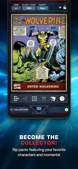 Скачать Marvel Collect! by Topps® Mod APK — Неограниченные монеты и редкие карты — скриншот 2