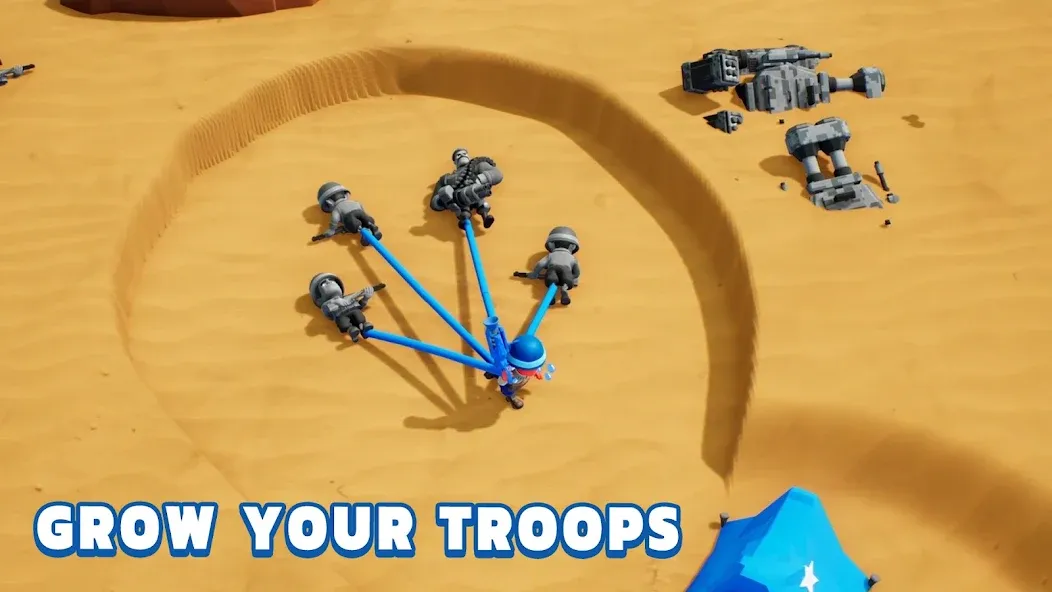 Мод Top War: Battle Game — Безлимитные ресурсы и ускоренное строительство, скачать APK — скриншот 2 Мод Top War: Battle Game — Безлимитные ресурсы и ускоренное строительство, скачать APK — скриншот 2