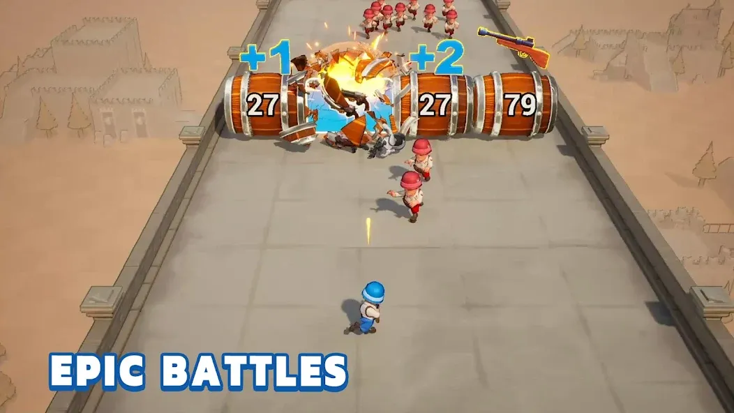 Мод Top War: Battle Game — Безлимитные ресурсы и ускоренное строительство, скачать APK — скриншот 4 Мод Top War: Battle Game — Безлимитные ресурсы и ускоренное строительство, скачать APK — скриншот 4