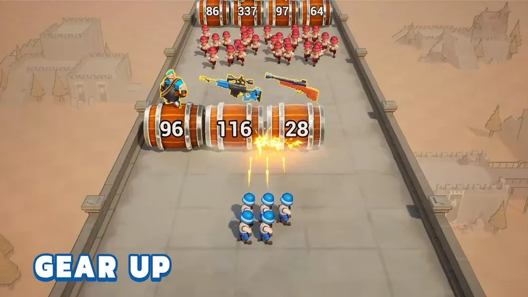 Мод Top War: Battle Game — Безлимитные ресурсы и ускоренное строительство, скачать APK — скриншот 5 Мод Top War: Battle Game — Безлимитные ресурсы и ускоренное строительство, скачать APK — скриншот 5
