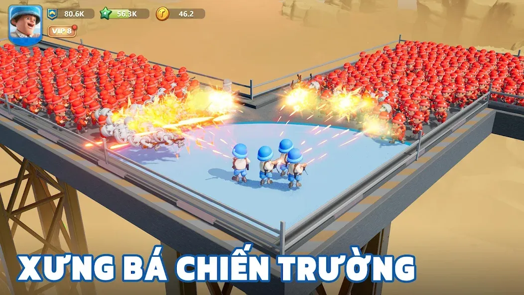 Top War: Battle Game - Funtap взломанный APK — Много ресурсов и алмазов — скриншот 2 Top War: Battle Game - Funtap взломанный APK — Много ресурсов и алмазов — скриншот 2