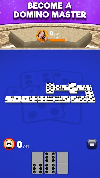 Скачать Domino Club: 1v1 Online Game на Андроид с модом — Безлимитные монеты и открытые режимы — скриншот 5 Скачать Domino Club: 1v1 Online Game на Андроид с модом — Безлимитные монеты и открытые режимы — скриншот 5