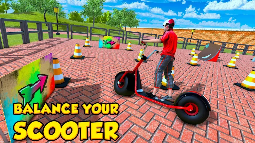 BMX Air Skate Scooter Tricks MOD APK: Безлимитные монеты и разблокированы трюки — скриншот 4 BMX Air Skate Scooter Tricks MOD APK: Безлимитные монеты и разблокированы трюки — скриншот 4