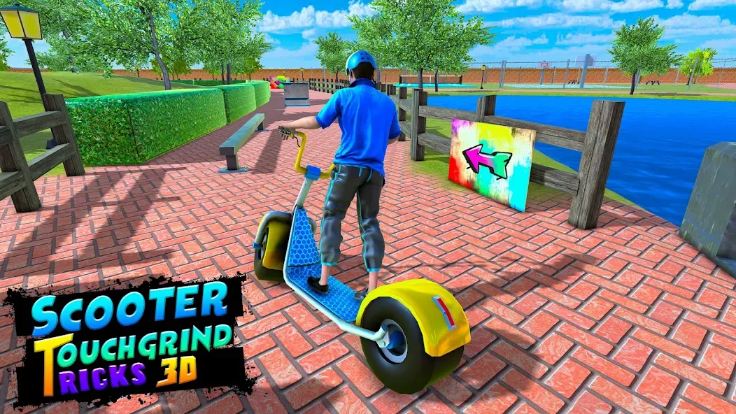 BMX Air Skate Scooter Tricks MOD APK: Безлимитные монеты и разблокированы трюки — скриншот 5 BMX Air Skate Scooter Tricks MOD APK: Безлимитные монеты и разблокированы трюки — скриншот 5